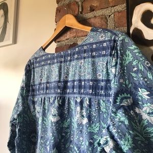 Vintage Paisley Blouse
